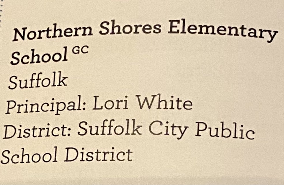 drjbg3's tweet photo. @NSESDolphins is one of seven schools from Virginia being recognized at the @NatlBlueRibbon Ceremony, and it was the only one featured in the program. I love the creativity with the American flag dolphins! #BuildingTheBestSPS #NBRS2021 #ElementaryFoundation 🐬 https://t.co/7wb3YhI1qd