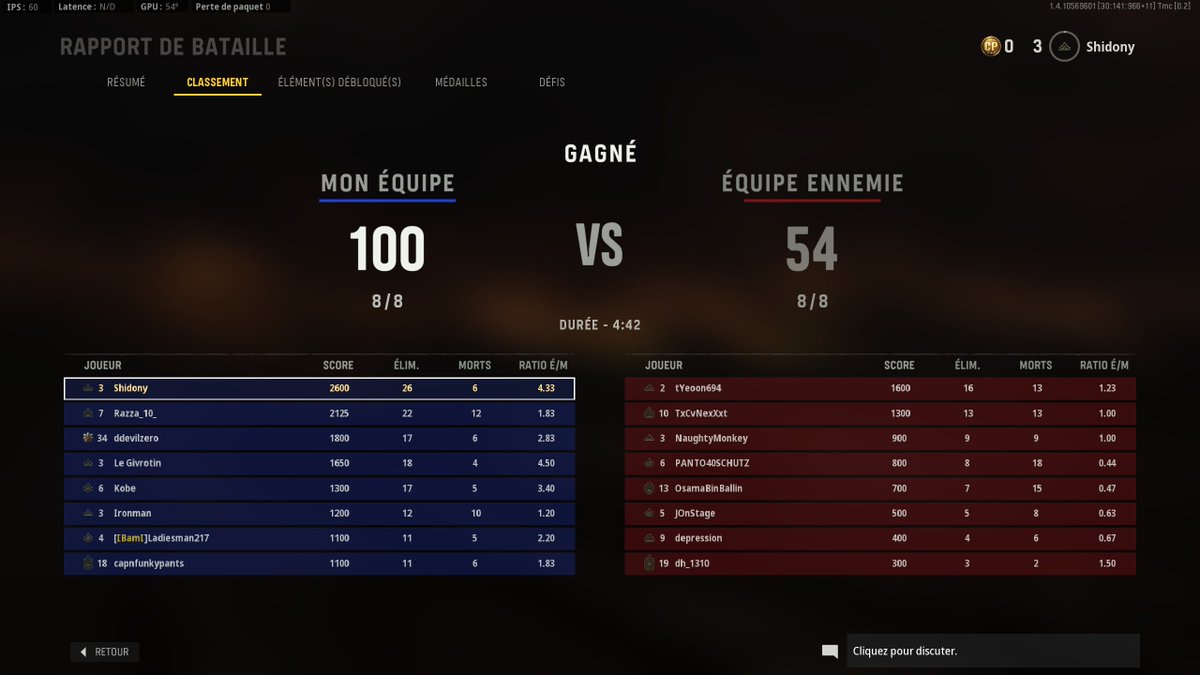 Shidony_'s tweet photo. Première game sur #Vanguard, on peut dire qu'elle s'est bien passée 😂 https://t.co/SXXIpKjaYg