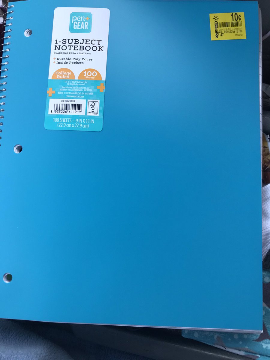 loveliindyfan's tweet photo. Just Doing good things for the hell of it!!!
Bought 94 notebooks for 10 CENTS EACH at Walmart on clearance!
I’m giving them out like fricken’ CANDY!
HMU if you need notebooks! Got about 40 left unclaimed! I’m in the Des Moines area!
#AlwaysBeKind #DoGoodRecklessly https://t.co/kGMn2FSc4c