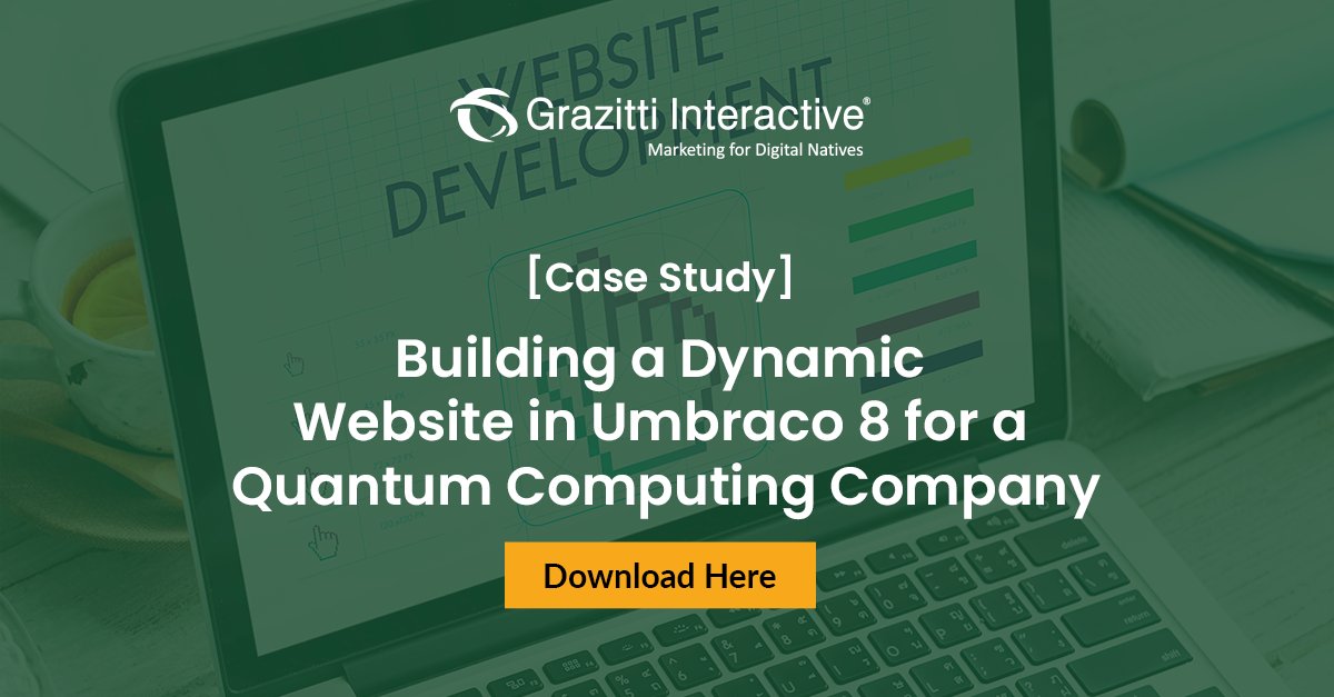 Grazitti's tweet image. Here's an account of how we helped a customer build an #Umbraco8 website with 40+ dynamic components and complex designs for better user experience
👉 bit.ly/3q4BWzM 👈
#websitedevelopment #microsoft #dotnet #webdev #website #UX #100daysofcoding #womenwhocode #grazitti