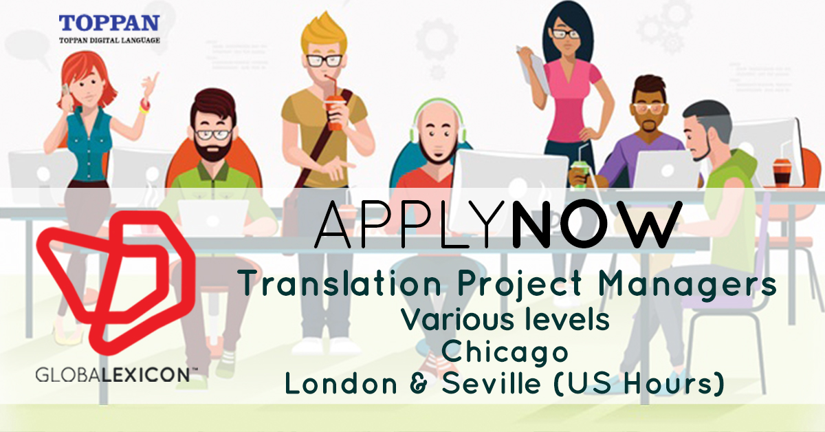 Apply now and join our talented team!

⭐Localization Senior PM for Chicago
⭐Localization Team Lead for Chicago
⭐Localization PCs and PMs for London and Seville (US Hours)
⭐Localization PCs and PMs for London and Seville
 
👉lnkd.in/gr-ZvsK

#Hiring #Career #DreamTeam