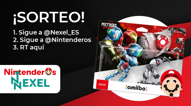 Nintenderos's tweet photo. ¡Sorteamos un pack de los amiibo de Samus Aran y E.M.M.I de Metroid Dread!

1⃣ Sigue a @Nexel_ES
2⃣ Síguenos (@Nintenderos)
3⃣ RT aquí 

¡Suerte! - https://t.co/jQwDqaHO6W https://t.co/eEirpFRQZZ