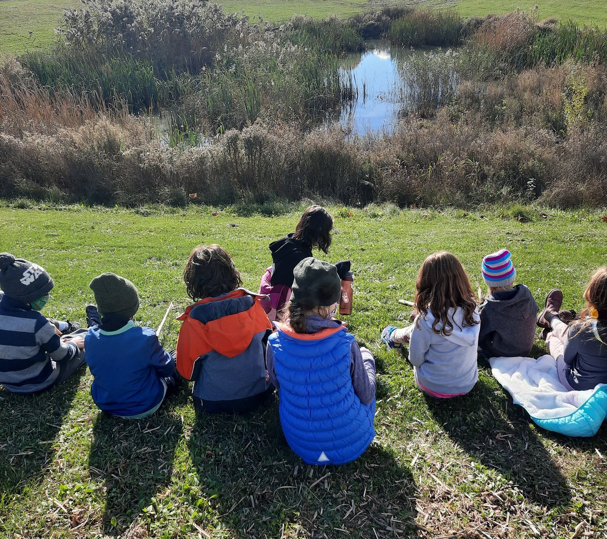 MmePilutti_LDSB's tweet photo. Water is life πNibi is life.
We stopped to reflect on all that water provides for us. We made a list of all the things that need water to survive and what are some dangers to water. @petectweets #juniorwaterwalkers #nibiislife https://t.co/re8RYyB79S