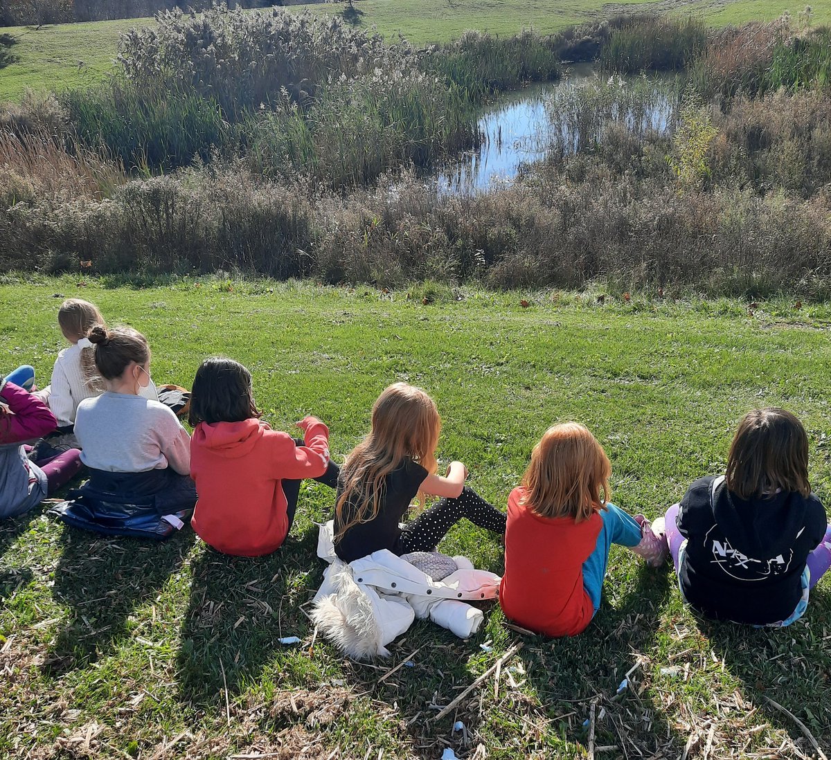 MmePilutti_LDSB's tweet photo. Water is life πNibi is life.
We stopped to reflect on all that water provides for us. We made a list of all the things that need water to survive and what are some dangers to water. @petectweets #juniorwaterwalkers #nibiislife https://t.co/re8RYyB79S