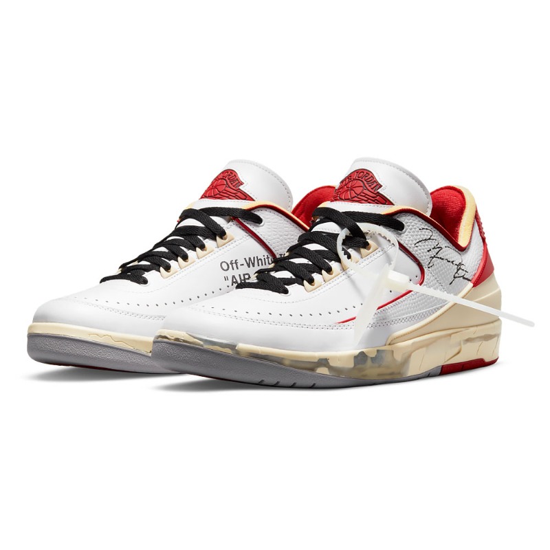 hypedes's tweet photo. Raffles actualizados de las Off-White x Nike Air Jordan 2 Low Varsity Royal, la mayoría acaban mañana.