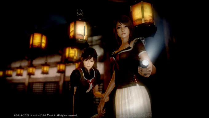 零～紅い蝶～と眞紅のパッケージ再現したかった#零の写真館 #PS4share 
