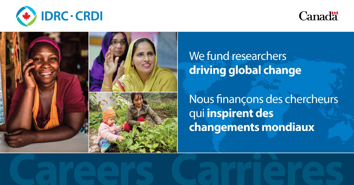 IDRC_CRDI's tweet photo. Career Opportunity: Analyst, Policy and Strategy. Apply by November 24 at 11:59pm EST: https://t.co/6WUqkw6aQJ

Offre d’emploi : Analyste, politiques et stratégie. Date butoir : le 24 novembre à 23h59 HNE : https://t.co/8hypaJ5Tro https://t.co/AmPuUyBb84