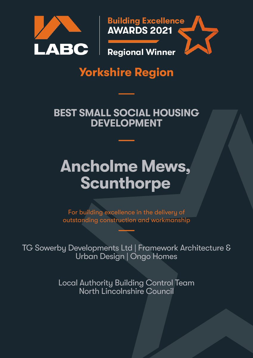 We've had a good result at the #LABCAwards with two of our projects!