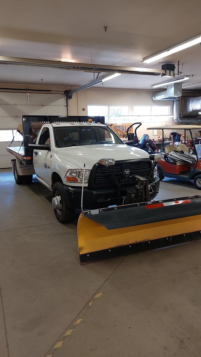 Ready for winter road duty and club snow detail