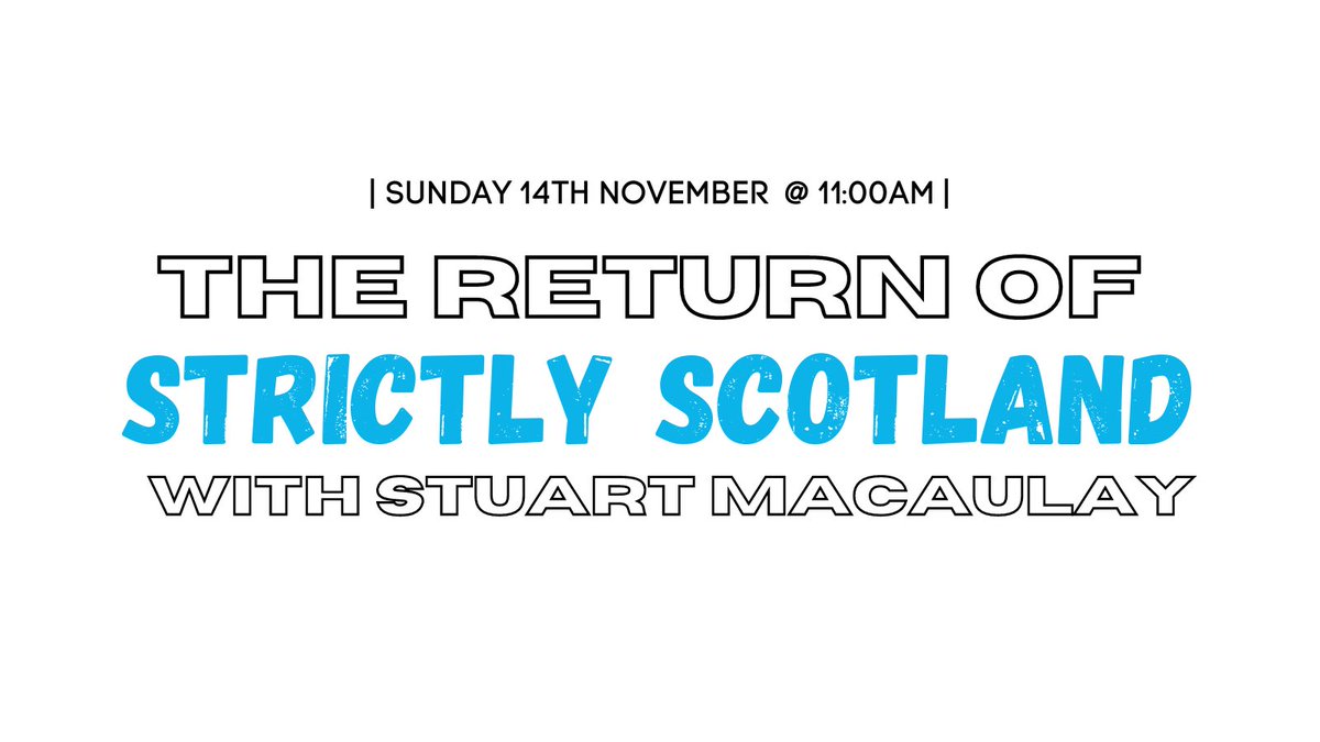 Stuart Macaulay (@stuartsworld) on Twitter photo So โฆ where were we ๐? Strictly Scotland returns on Sunday 14th November on <a href="/Pulse984/">Pulse 98.4</a> ๐ค! Whoโs ready? So โฆ where were we ๐? Strictly Scotland returns on Sunday 14th November on <a href="/Pulse984/">Pulse 98.4</a> ๐ค! Whoโs ready?