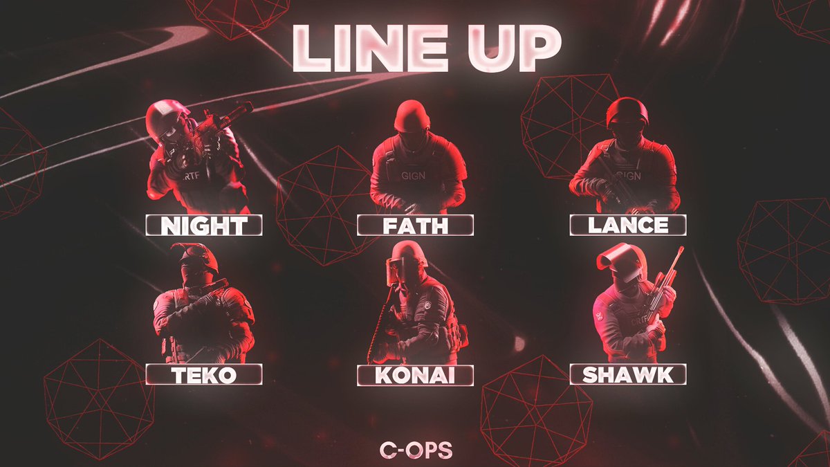 ENDURANCECOPS's tweet photo. Saiuuuuu! Finalmente saiu nossa line up competitiva de Critical Ops. https://t.co/WRZtnjr5w3