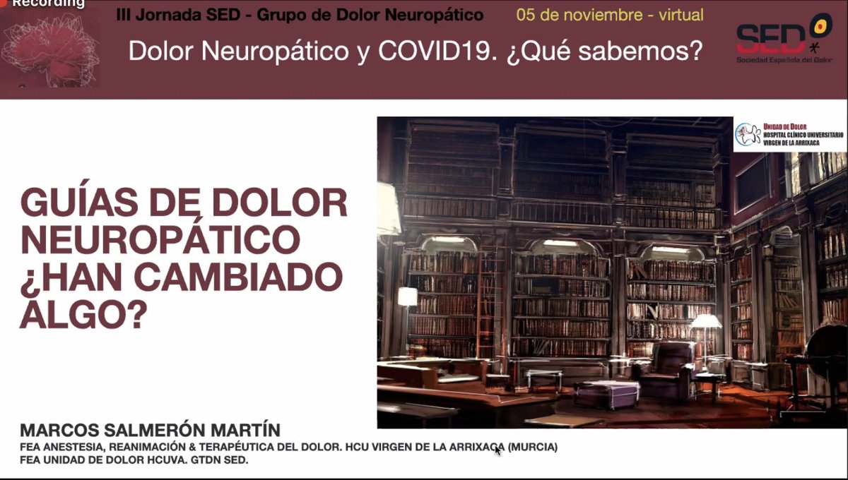 Sedolor's tweet photo. ▶️Guías de Dolor Neuropático ¿ha cambiado algo?
@MSalmeronANR UD del #HCUVA
La recopilación que hace el Dr. Salmerón de las Guías arroja resultados desalentadores: sólo las marcadas en rojo han sido actualizadas recientemente.
#DolorNeuropáticoSED #DolorNeuropático https://t.co/LccL40NWHe