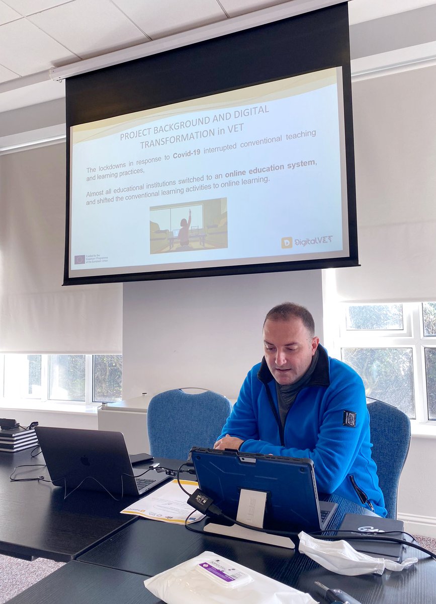 This week GTI hosted the 1st Transnational Project Meeting of the NEW Erasmus+ Digital Vet project that will be worked on over the next 2 years. GTI look forward to working with our partners from Denmark, Greece, Macedonia, Spain &amp; Turkey on this exciting new European project👏🇪🇺