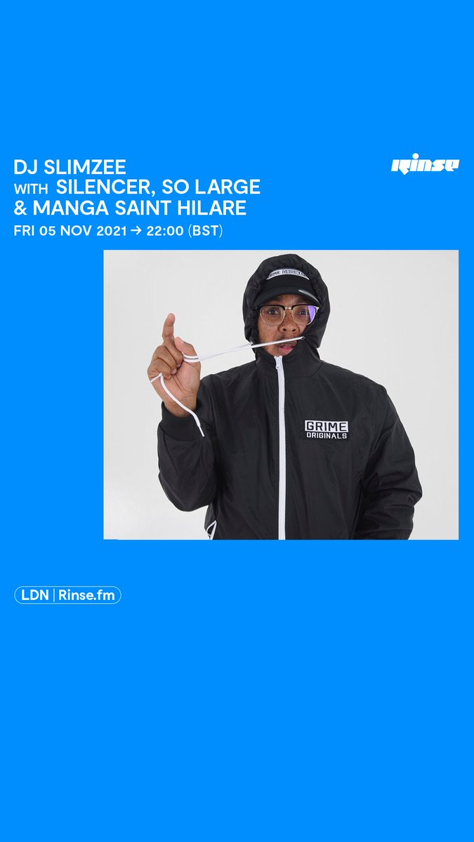 GrimeOriginals's tweet photo. WARM UP SET! 🔥💨
Lock in to catch some vibes TONIGHT in preparation for our BIG EVENT tomorrow! @RinseFM 10PM SHARP! Shouts to @TeddyMusicUK @MangaStHilare &amp; @SOLARGE_E300 🤯
#grimeoriginals #6thNovember #rinsefm #warmupset https://t.co/Y5TFULI8Ed