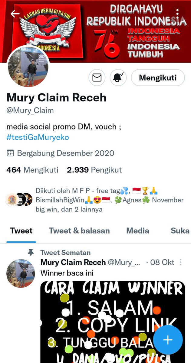 🇮🇩 BismillahGaris2🇲🇨 tweet media