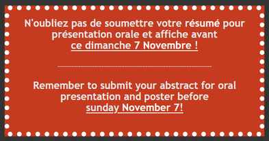 JourneePhare's tweet photo. 🚨 ATTENTION DEADLINE EN APPROCHE ! 🚨
Vous n’avez plus que 2 jours pour soumettre votre résumé pour présentation orale ou par affiche. ➡️ Dimanche 7 Novembre à 23h59 !
Ne tardez pas ! Nous avons hâte d'assister à vos présentations 😊 https://t.co/tFWLjQ3pjZ