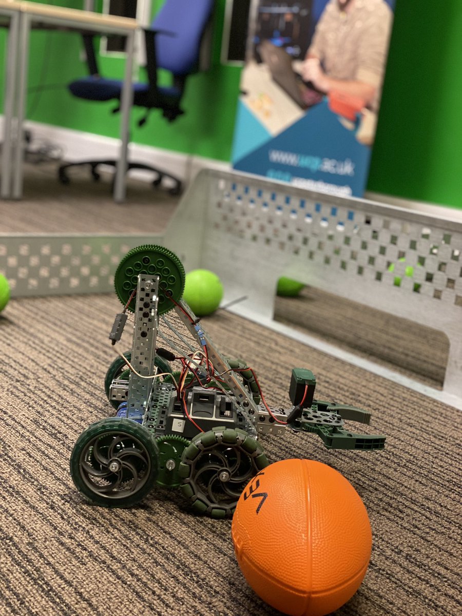 Currently setting up and reprogramming the #VEXRobotics robots ready for them to battle at the @UCPeterborough Open Day in the morning. Hope to see you there! #computing #degree #STEM