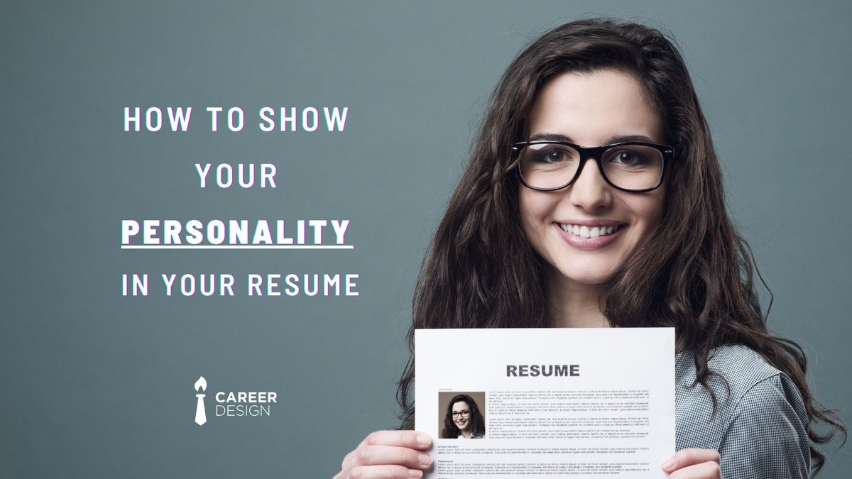 GoCareerDesign's tweet photo. When you are applying for jobs, it is important to send the right message to potential employers. 

Tips on how to build a resume that accurately reflects your personality:

1. Keep it simple. 
2. Reveal your personality in your writing. 
3. Prepare your online presence ahead. https://t.co/O9o6lkm3MF