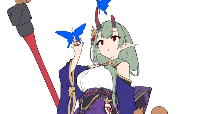 あかりちゃん描いてる 