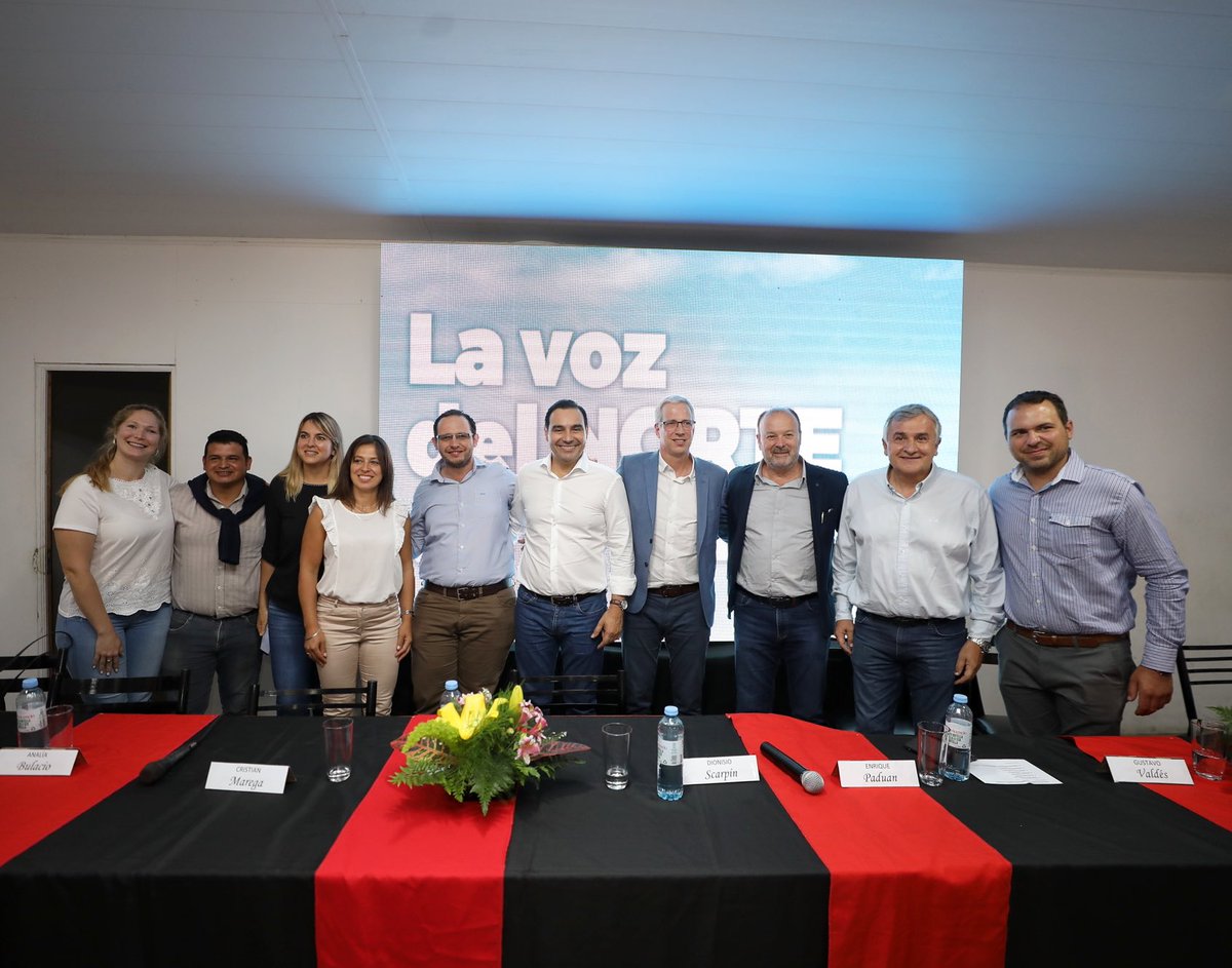 gustavovaldesok's tweet photo. #SantaFe tiene la oportunidad de sumar dos senadores nacionales y equilibrar, así, el poder de la Cámara Alta. @carolinalosada y @DioniScarpin trabajarán por las leyes necesarias para que #Argentina impulse el trabajo, reduzca impuestos y garantice sensatez. ¡Mucho éxito el 14! https://t.co/cJtij7v1vX