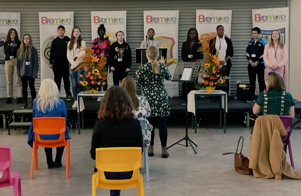 BremoreNurture's tweet photo. Our wonderful students who participated in the Nurture Room Opening Event @BremoreEducate @MusicBremore A massive thank you to them all. @BremoreNurture #Bremoresgottalent https://t.co/gGc9gr8BM4