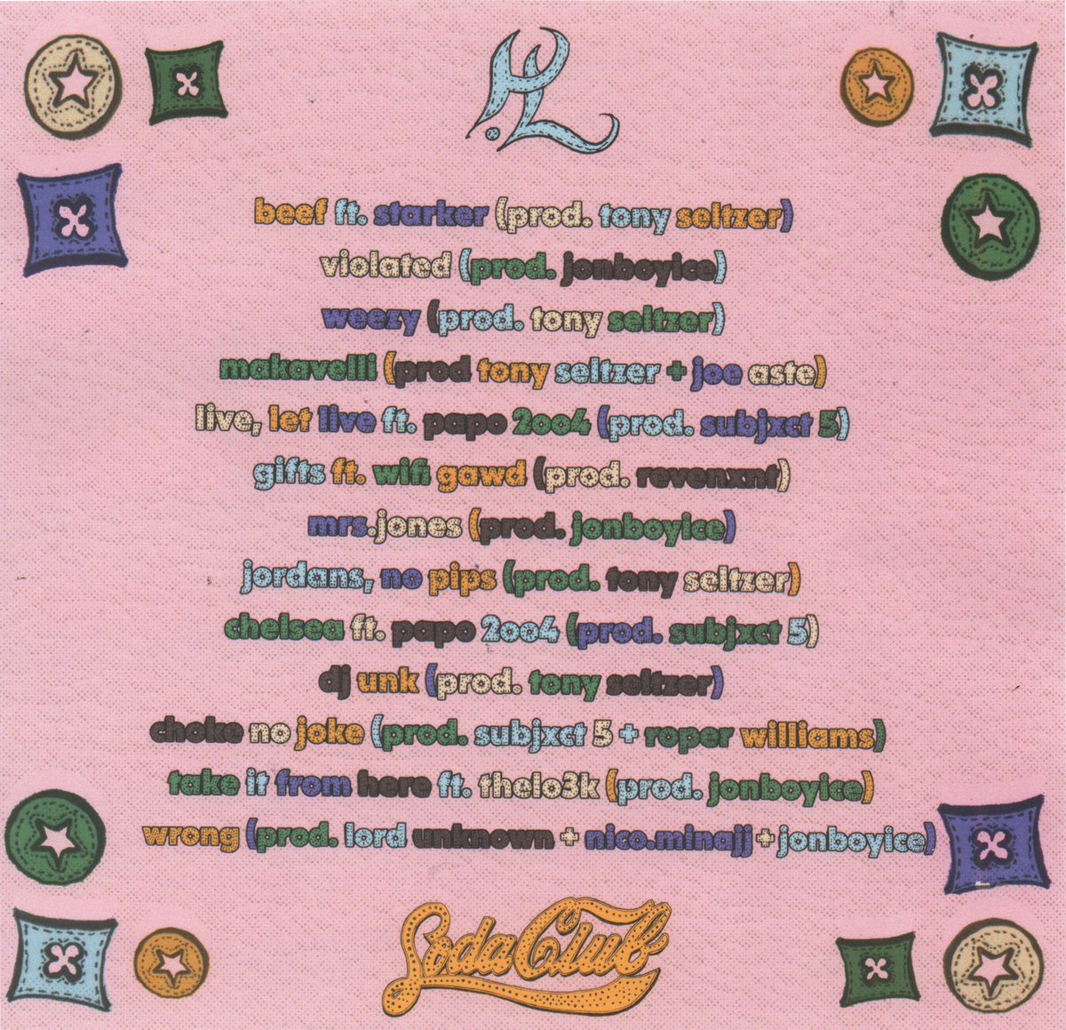 youngwhybaby's tweet photo. “SODA CLUB” OFFICIALLY OUT NOW. 🥤🥤🥤🥤🥤

LIMITED EDITION CD + TEES AVAILABLE W 2️⃣ EXCLUSIVE BONUS TRACKS UPON PURCHASE.

THANK YOU TO ALL CONTRIBUTORS.

https://t.co/Wv6lxIIqVy https://t.co/2sDDloJ2ve