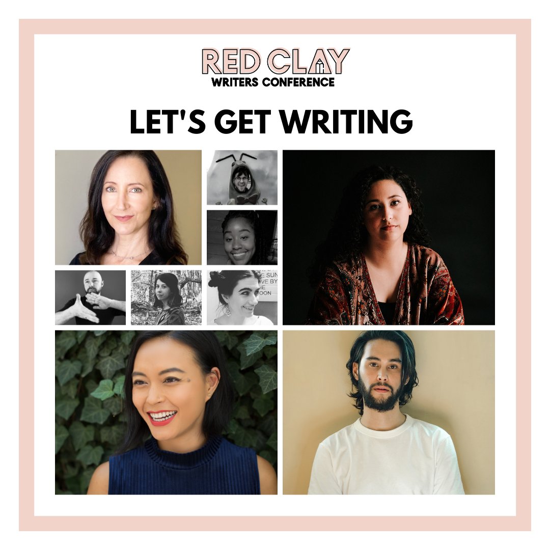 gawriters's tweet photo. ✨It's finally here! Be sure to tag us @gawriters, use the hashtag #redclay2021, and tell us what you learned at the Red Clay Writers Virtual Conference! ✨ #redclay2021 #transformyourwriting https://t.co/7PGLhCsKMn
