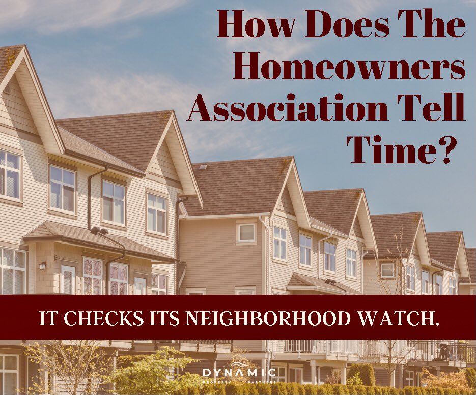 dppllc2020's tweet photo. Maybe somebody should buy one of them a watch! 🤣 Have a great weekend, hopefully, you don't bother your neighborhood watch too much! 

#FridayFunny #WorkHumor https://t.co/zbmS2fdZiZ