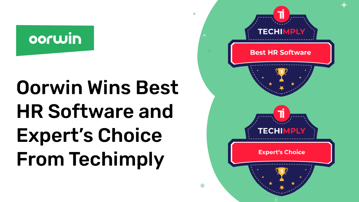 Oorwinlabs's tweet photo. Oorwin is Honoured to be awarded the Best HR Software and Expert's Choice by @Techimply - one of the leading Technology and software recommendation platform. We thank @Techimply for giving us these awards.
#besthrsoftware #hrms #tophrsoftware #topats #topexpertschoice https://t.co/dIZWK2Pmcy