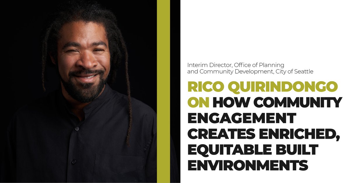 DIRTT's tweet photo. Longtime architect @rico_OPCD identified a step that's often overlooked in the design process: community engagement.

Learn more from the interim director at @SeattleOPCD in our latest iconoclast series:

https://t.co/aXXqzn4WV1 https://t.co/8WjyrhEkcN