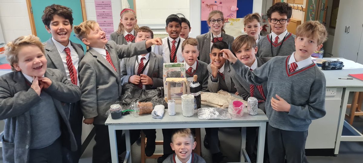 BGS_ScienceDpt's tweet photo. Year 6 designed and constructed their own “object that uses air as insulation” in Science.   The entire class produced outstanding work - well done year 6! https://t.co/2vAK3XE8He