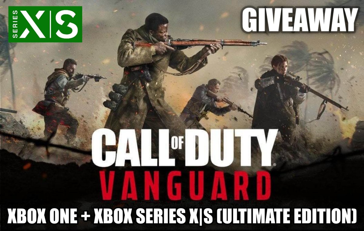 FuzionXbox's tweet photo. This #giveaway is NOT to be underestimated! 👀. 

That's right - I've got an extra code for #CallofDutyVanguard on #Xbox to give away (Ultimate Edition)! 🔥.

To enter: RT this tweet and follow @FuzionXbox. 

Channel subscriber = 5x chances (proof). Good luck!

#CallofDuty https://t.co/V02RB3WlLQ