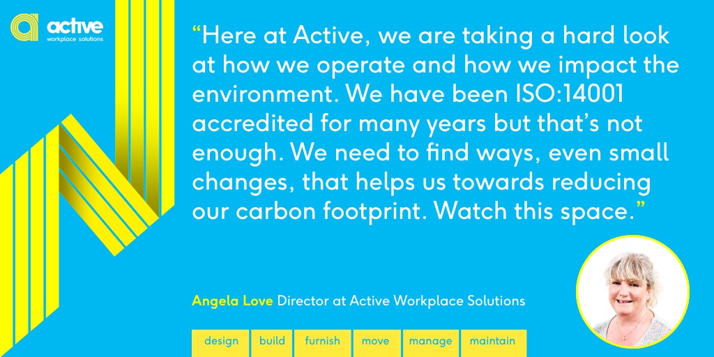 Active Workplace Solutions (@activewscouk) on Twitter photo In response to #COP26, <a href="/activewscouk/">Active Workplace Solutions</a> director Angela Love, shares her comment on our environment and reducing our carbon footprint. In response to #COP26, <a href="/activewscouk/">Active Workplace Solutions</a> director Angela Love, shares her comment on our environment and reducing our carbon footprint.