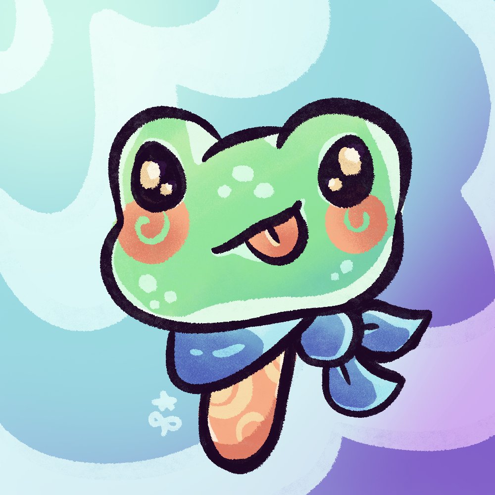 NormanFrog's tweet photo. FAN ART FRIDAY! 🎨
Starting today, every Friday I will be featuring a piece of fan art from the Frog's Tale community! Fan art makes me so happy and I hope it makes you happy too!
Today's featured piece is a lovely Norman the Frog popsicle by @lunelylulls 🐸✨
#AFrogsTale https://t.co/MpUrm20FRD