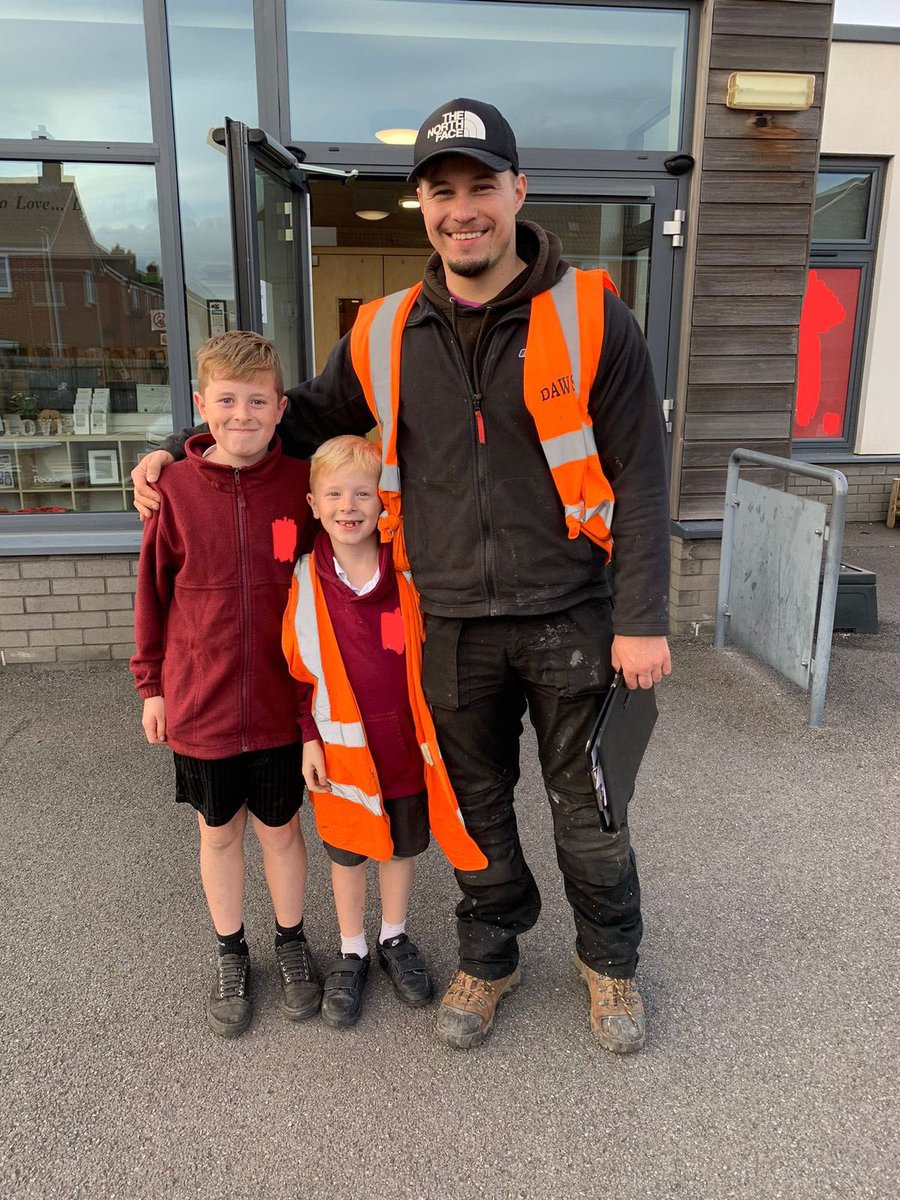 DawsonSteeplej1's tweet image. The boys were happy to see one of Daddy’s team members, Bartek testing the lightning protection system at their school today! 

#DawsonSteeplejacks #LightningProtectionSystem ⚡️