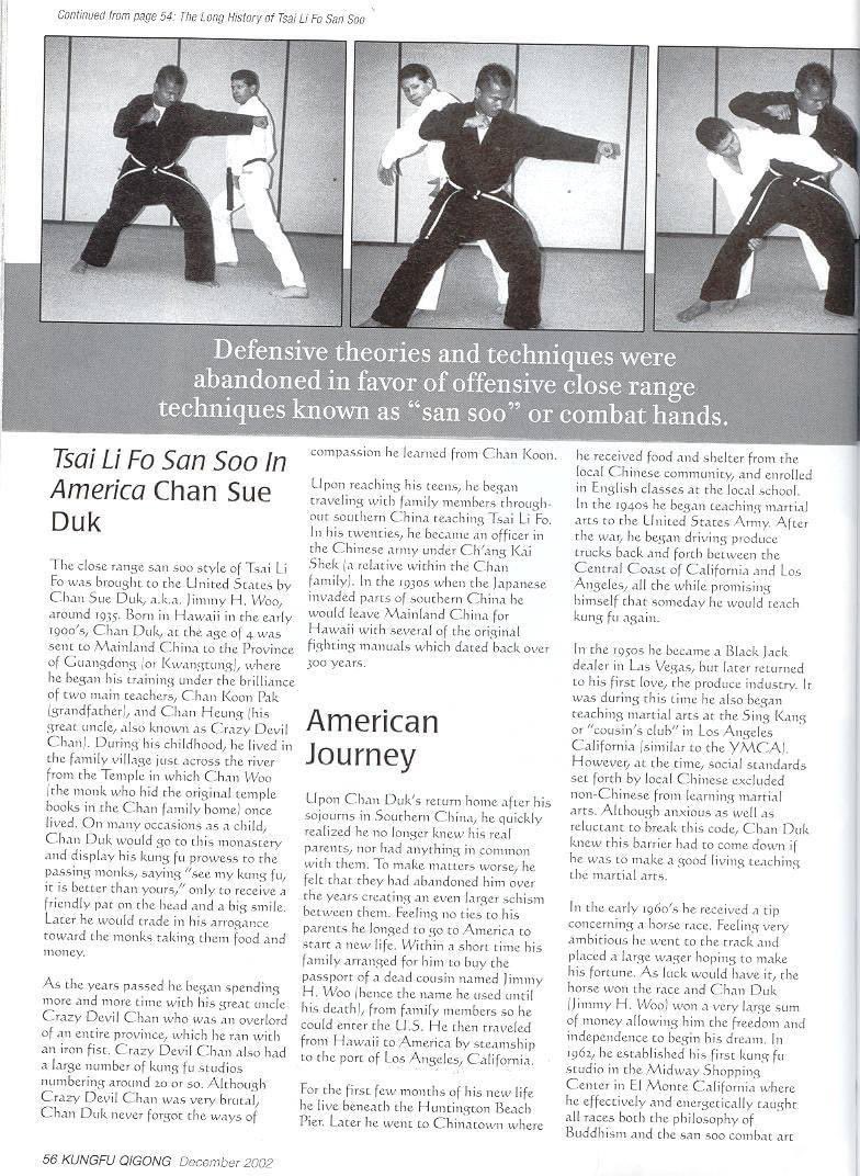 RhondasKFSS's tweet photo. Old school Kung Fu San Soo article. #KungFuSanSoo #SanSooKungFu #MartialArts #KungFu #SanSoo https://t.co/AhgEifpa34