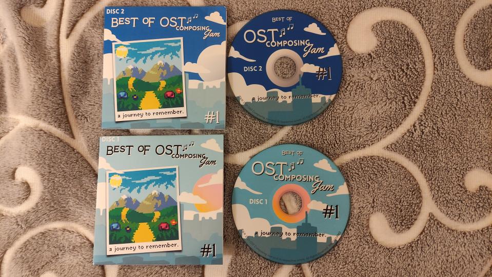 OSTCompJam's tweet photo. Pictures of OST Composing Jam CDs delivered to all around the globe. 😍🌎 https://t.co/J7auX5w3bm
