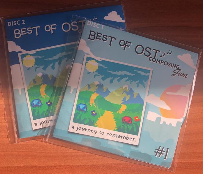 OSTCompJam's tweet photo. Pictures of OST Composing Jam CDs delivered to all around the globe. 😍🌎 https://t.co/J7auX5w3bm