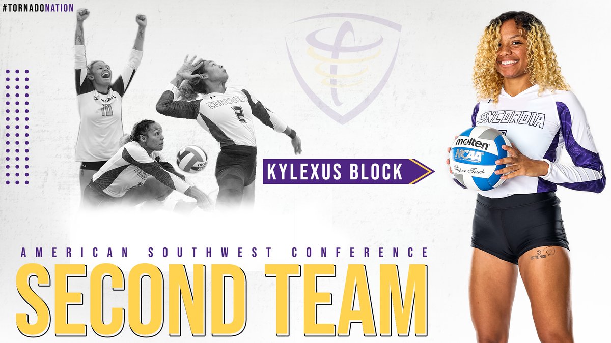CTXAthletics's tweet photo. ICYMI:

Volleyball had three players earn All-ASC Honors for their performance throughout the 2021 season!

Congrats to:

Sarah Ghormley (First Team)
Kylexus Block (Second Team)
Alyssa Legette (Second Team)

#TornadoNation https://t.co/0ApQ6sP4pB