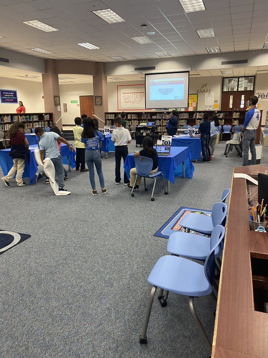 HicksTigers's tweet photo. Hicks 4th grade classes showcased their alarm systems today! We are so proud of them! #hicksSTEM #hickstigers #STEMpbl @AliefScience @AliefTech @Villalpando_DL @Hicks3rdR https://t.co/DPWvuDOZoN