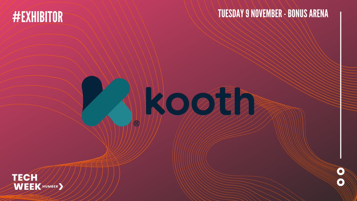techweekhumber's tweet photo. #Meetyourexhibitors for #TechWeekHumber
Kooth PLC will be exhibiting at #TechWeekHumber21 on 9th November at Bonus Arena, Hull.
Register for free today --> https://t.co/7eiZMHhDS4…
#exhibitors #tech #hull #humbertech #techhumber #freeevent #joinus #signup https://t.co/h4M2V7h0TJ