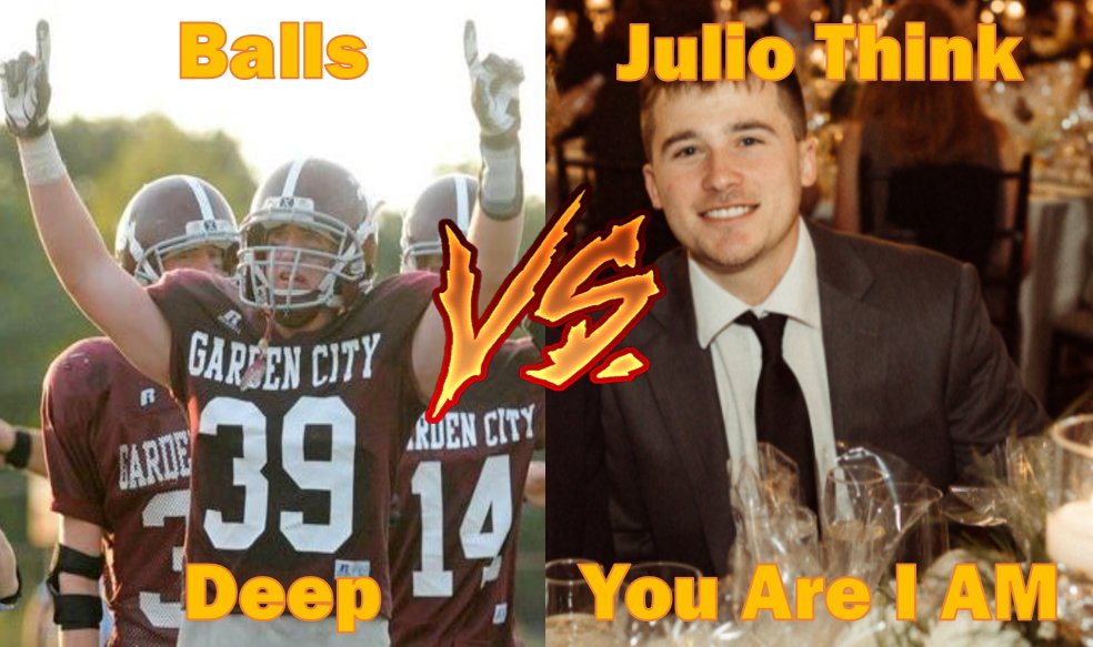 FantasyFings's tweet photo. ⭐️WEEK 9 AMERICA'S GAME OF THE WEEK⭐️

AND WE'RE BAACK... #8 Balls Deep (1-7) takes on #7 Julio think you are I AM (3-5) in a showdown between two cellar dwellers! Could this be the matchup that determines the notorious spicy food challenge? All questions will be answered Sunday! https://t.co/dGh3YPDq2F