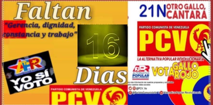 PcvAraure's tweet photo. #HayAlternativa 🚩🚩🚩 este 21N voto PCV GALLO ROJO 🚩🚩🚩 https://t.co/uST5F5YOQQ
