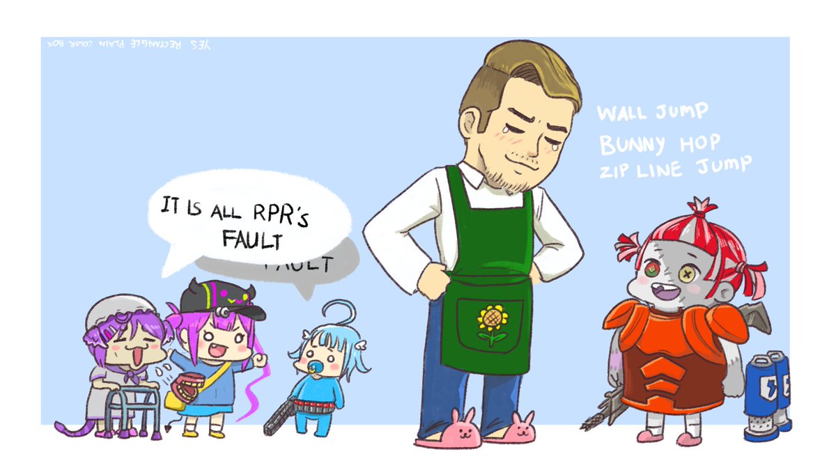 Last time Ollie and RPR stream, I didn't watch fully but i listen quite big part of the stream during working hour so here's the impression of it.

"give me that armor, take this Red Armor" 👀

#graveyART  #RPRART #TOWART #Artsuki 