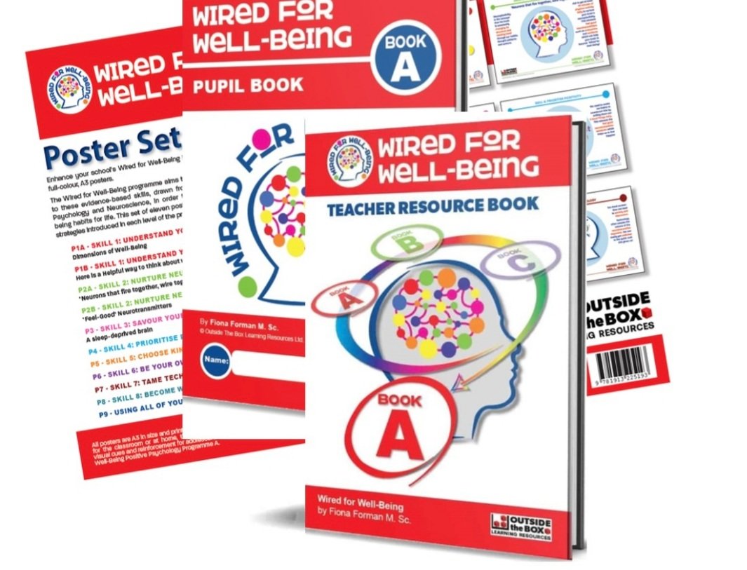 Over the moon today to read the first research study on my 2nd level programme, Wired for Well-Being, which showed that it had a 'significant positive impact on  well-being factors' for students, pre-to post-intervention. The study was part of a PhD thesis in UCD. Days like this!
