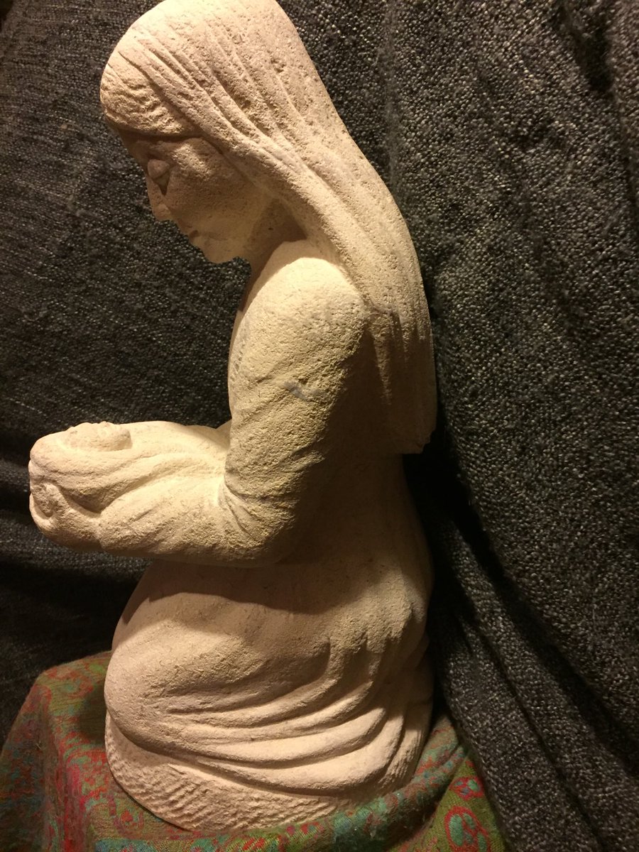Mother and babe Portland stone carving  #portland  #stone #sculpture #nicholaswebster #art #stonecarving  #portlandstone #limestone