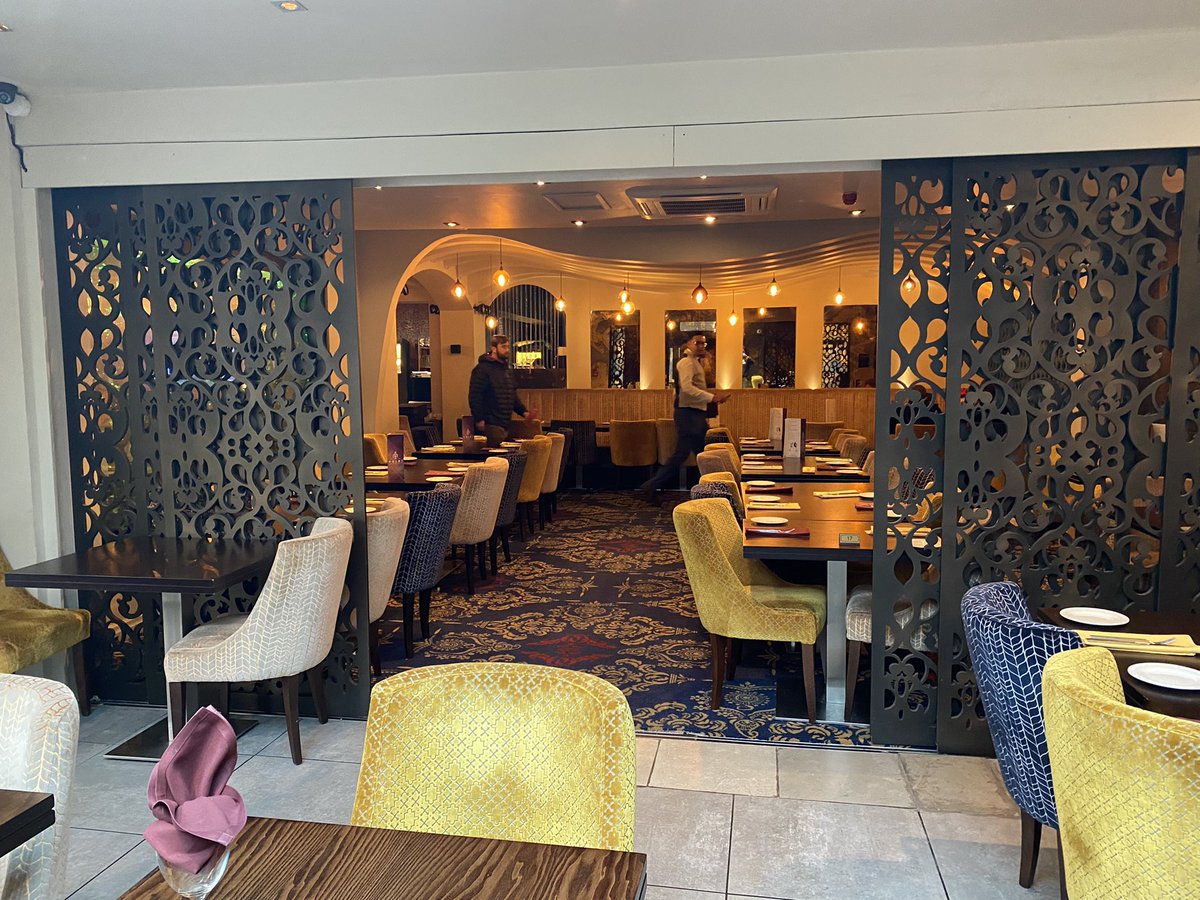 HoldiLiverpool's tweet photo. We are ready for Friday night folks 🥳 #woolton #liverpool #indian #restaurant #awardwinningcuisine #indianrestaurant https://t.co/Hb9M2BzLja