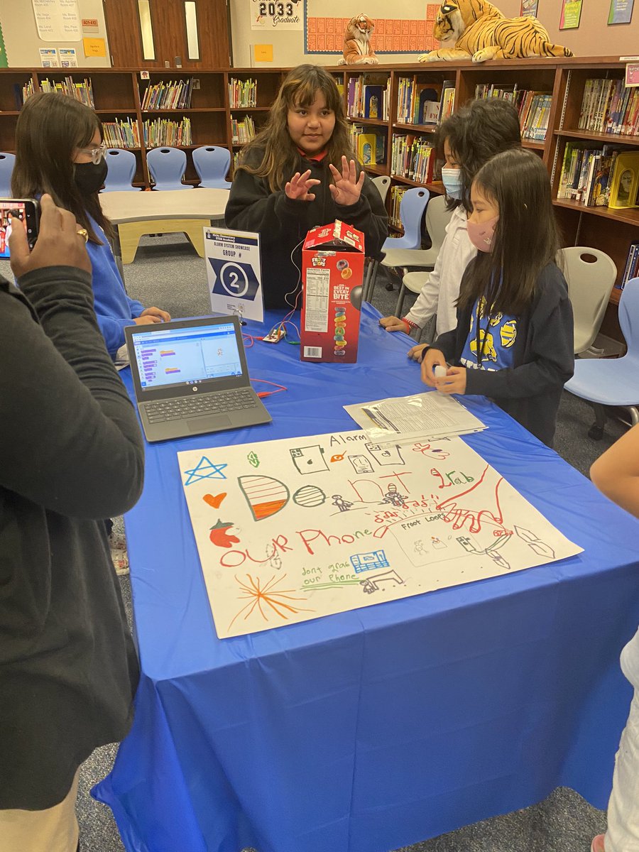 HicksTigers's tweet photo. The different alarm systems Hicks tigers created! Great work! #STEMpbl #HicksSTEM #Hickstigers @AliefScience @AliefTech @Villalpando_DL https://t.co/Goih6jqtrX