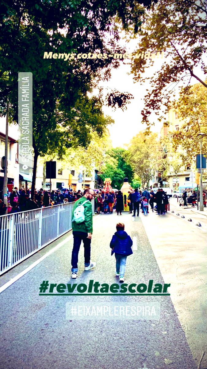 ConxaGaspar's tweet photo. Avui més que mai tornem al tall. Torna la #RevoltaEscolar #eixamplerespira https://t.co/VIVo6L0GbW
