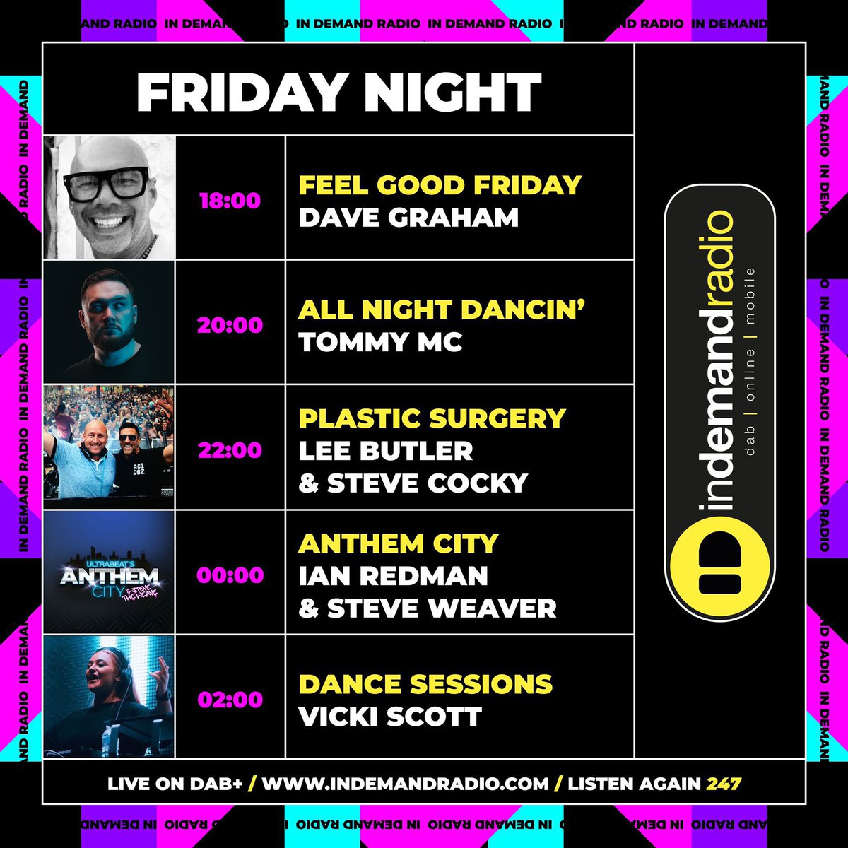 TommyMcMusic's tweet photo. Tonight’s the night! 🙌🏻🔊

#DJ #Radio #Liverpool #MrFridayNight @InDemandRadioUK https://t.co/VF4Y2mViJK